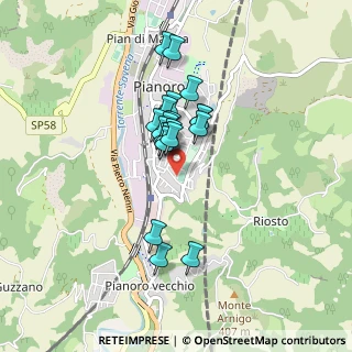 Mappa Via Ludovico Ariosto, 40065 Pianoro BO, Italia (0.647)