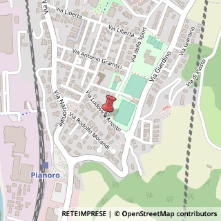 Mappa Via Ludovico Ariosto, 16, 40065 Pianoro, Bologna (Emilia Romagna)