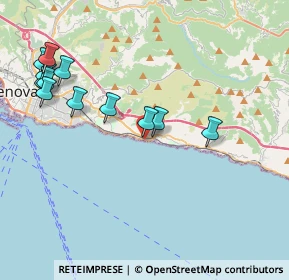 Mappa Via Murcarolo, 16100 Genova GE, Italia (4.4575)
