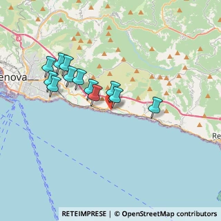 Mappa Via Ghirardelli Pescetto, 16167 Genova GE, Italia (3.34167)