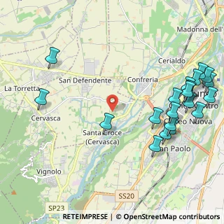 Mappa Via Panin, 12010 Cervasca CN, Italia (2.7655)