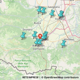 Mappa Via Panin, 12010 Cervasca CN, Italia (13.91538)