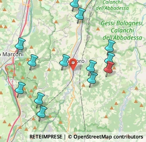 Mappa Via della Ferrovia, 40065 Pianoro BO, Italia (4.47615)
