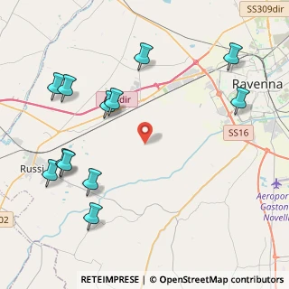 Mappa Via T.Galimberti, 48026 Russi RA, Italia (5.21833)