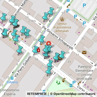 Mappa Corso Galileo Ferraris, 12100 Cuneo CN, Italia (0.06296)