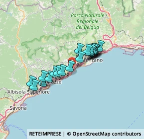 Mappa Via Molinetto, 16016 Cogoleto GE, Italia (5.2125)