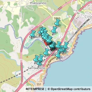 Mappa Via Molinetto, 16016 Cogoleto GE, Italia (0.26071)
