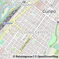 Mapa Cuneo
