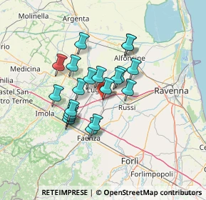 Mappa Via Torrazza Levante, 48032 Cotignola RA, Italia (10.6925)