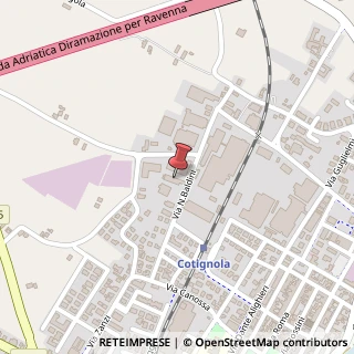 Mappa Via N. Baldini, 41, 48033 Fusignano, Ravenna (Emilia Romagna)