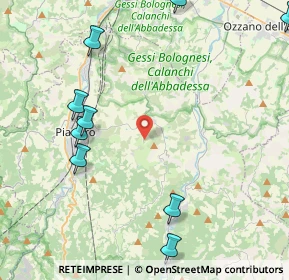 Mappa Via Zena, 40065 Pianoro BO, Italia (6.64)