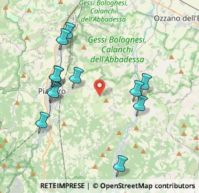 Mappa Via Zena, 40065 Pianoro BO, Italia (4.07417)