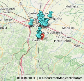 Mappa Via Zena, 40065 Pianoro BO, Italia (10.10706)