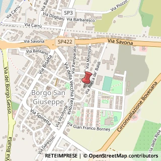 Mappa Via Rocca Dè Baldi, 24, 12100 Cuneo, Cuneo (Piemonte)