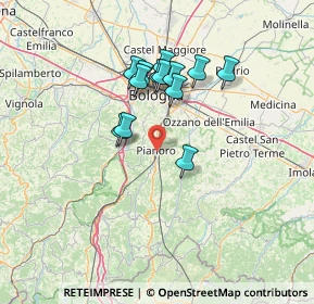 Mappa Via Casino, 40065 Pianoro BO, Italia (11.55846)
