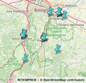 Mappa Via Casino, 40065 Pianoro BO, Italia (7.74)