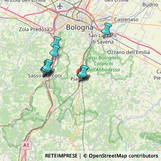 Mappa Via Casino, 40065 Pianoro BO, Italia (6.12364)
