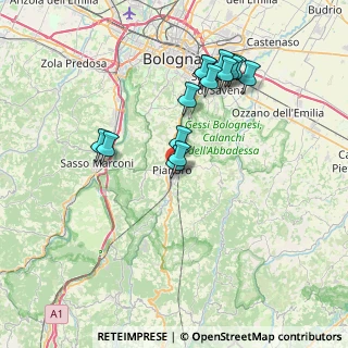 Mappa Via Casino, 40065 Pianoro BO, Italia (7.08214)
