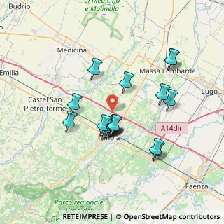 Mappa A14 - Autostrada Adriatica, 40026 Imola BO, Italia (6.33111)
