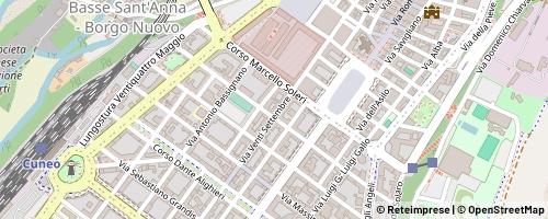 Mappa Cuneo