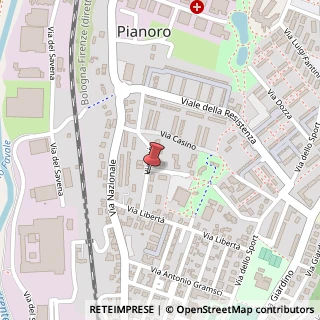 Mappa Via C. Levi, 4, 40065 Pianoro, Bologna (Emilia Romagna)