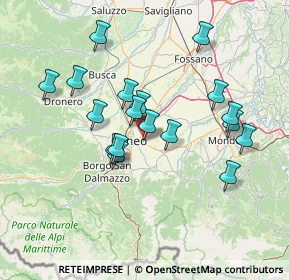 Mappa Via Torre Frati, 12100 Cuneo CN, Italia (13.44222)