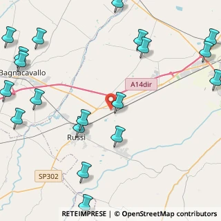 Mappa Via Godo Vecchia, 48026 Godo RA, Italia (6.636)