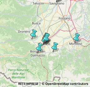 Mappa Via Porta Mondovì, 12100 Cuneo CN, Italia (23.06063)