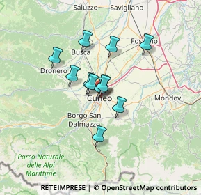 Mappa Via Porta Mondovì, 12100 Cuneo CN, Italia (9.05917)