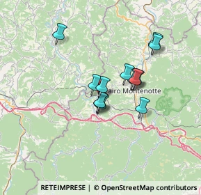 Mappa Via Santera, 17056 Cengio SV, Italia (5.20077)