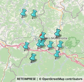 Mappa Via Santera, 17056 Cengio SV, Italia (6.39846)