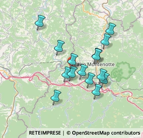 Mappa Via Santera, 17056 Cengio SV, Italia (6.16067)