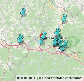 Mappa Via Santera, 17056 Cengio SV, Italia (6.52267)