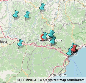 Mappa Via Santera, 17056 Cengio SV, Italia (18.13)