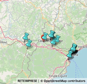 Mappa Via Santera, 17056 Cengio SV, Italia (16.4245)