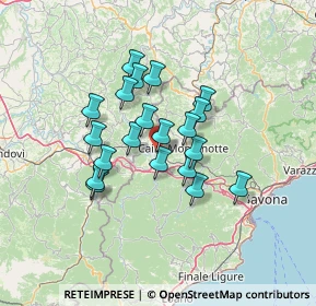 Mappa Via Santera, 17056 Cengio SV, Italia (10.5965)