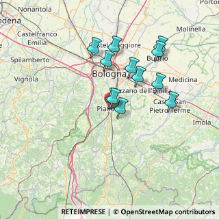 Mappa Via Padre Marella, 40065 Pianoro BO, Italia (12.44917)