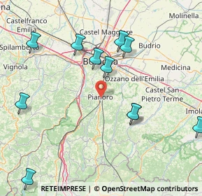 Mappa Via Padre Marella, 40065 Pianoro BO, Italia (18.81727)