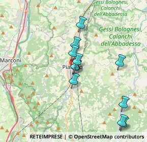 Mappa Via Padre Marella, 40065 Pianoro BO, Italia (3.46455)