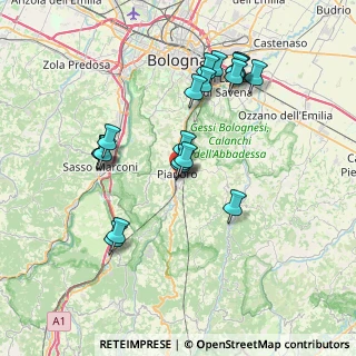 Mappa Via Padre Marella, 40065 Pianoro BO, Italia (7.214)