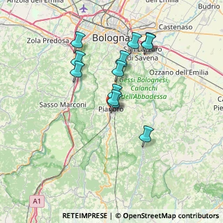 Mappa Via Padre Marella, 40065 Pianoro BO, Italia (6.3425)
