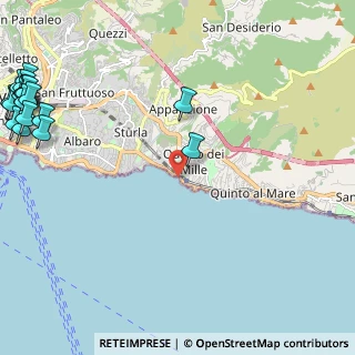 Mappa Quarto dei Mille, 16147 Genova GE, Italia (3.77278)