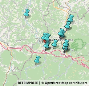 Mappa Via della Bormida, 17056 Cengio SV, Italia (5.75421)