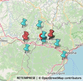 Mappa Via della Bormida, 17056 Cengio SV, Italia (9.59667)