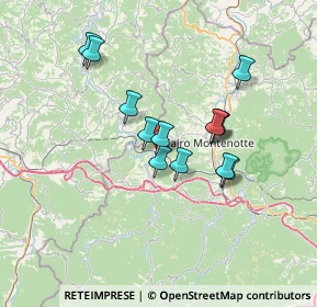 Mappa Via Cosseria, 17056 Cengio SV, Italia (5.74846)