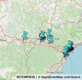 Mappa Via Cosseria, 17056 Cengio SV, Italia (16.0725)