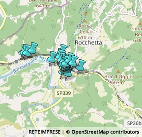 Mappa Via Cosseria, 17056 Cengio SV, Italia (0.511)