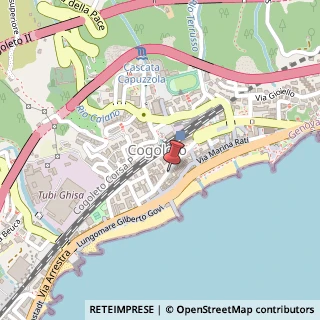 Mappa Via Giuseppe Mazzini, 29, 16016 Cogoleto, Genova (Liguria)