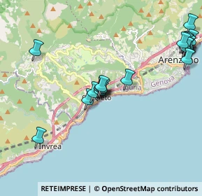 Mappa Via Lungomare Santa Maria F. 25 Cogoleto Centro, 16016 Cogoleto GE, Italia (2.287)