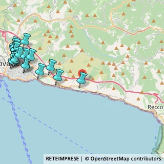 Mappa Via Costa di Cantalupo, 16167 Genova GE, Italia (6.4605)